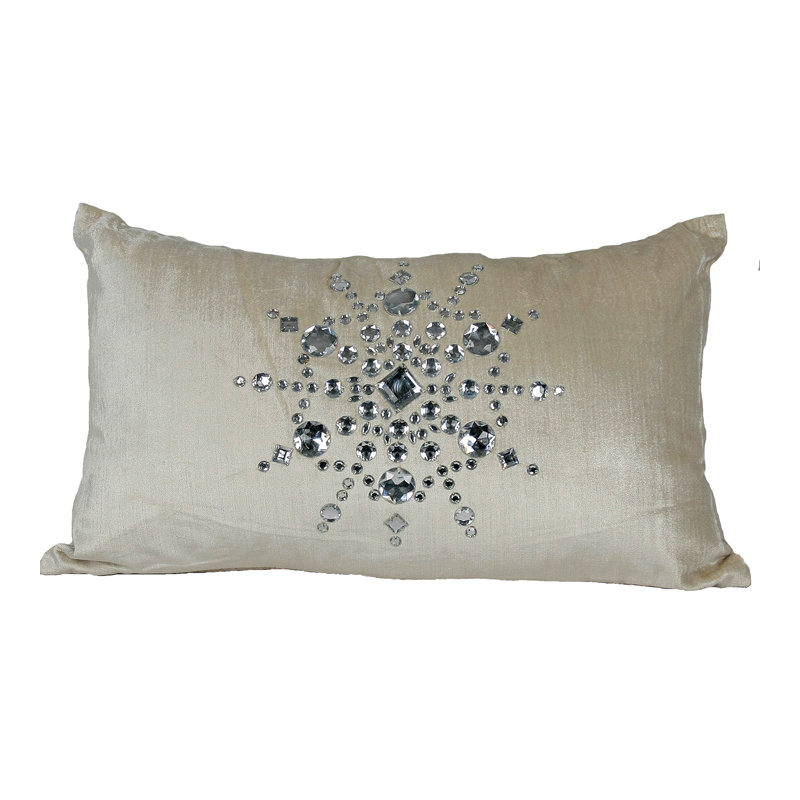 Oreiller lombaire Bejeweled Snowflake