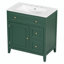 Meuble-lavabo simple avec plateau Thedis 30-679614396-679614399