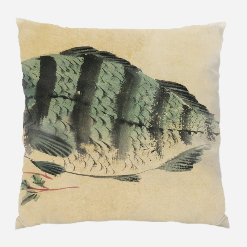 Coussin rétro Caitlyn, Microsuède, Intérieur