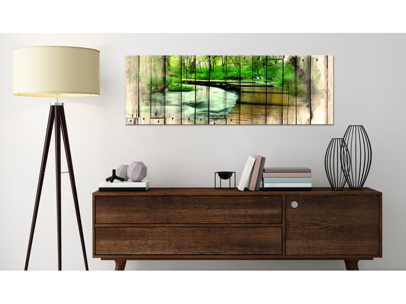 No Frame Print on Canvas, 135cm H x 45cm W