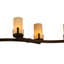 Lustre géométrique 12 lumières ombrées Headrick