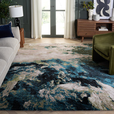 Tapis abstrait Dowlen Performance