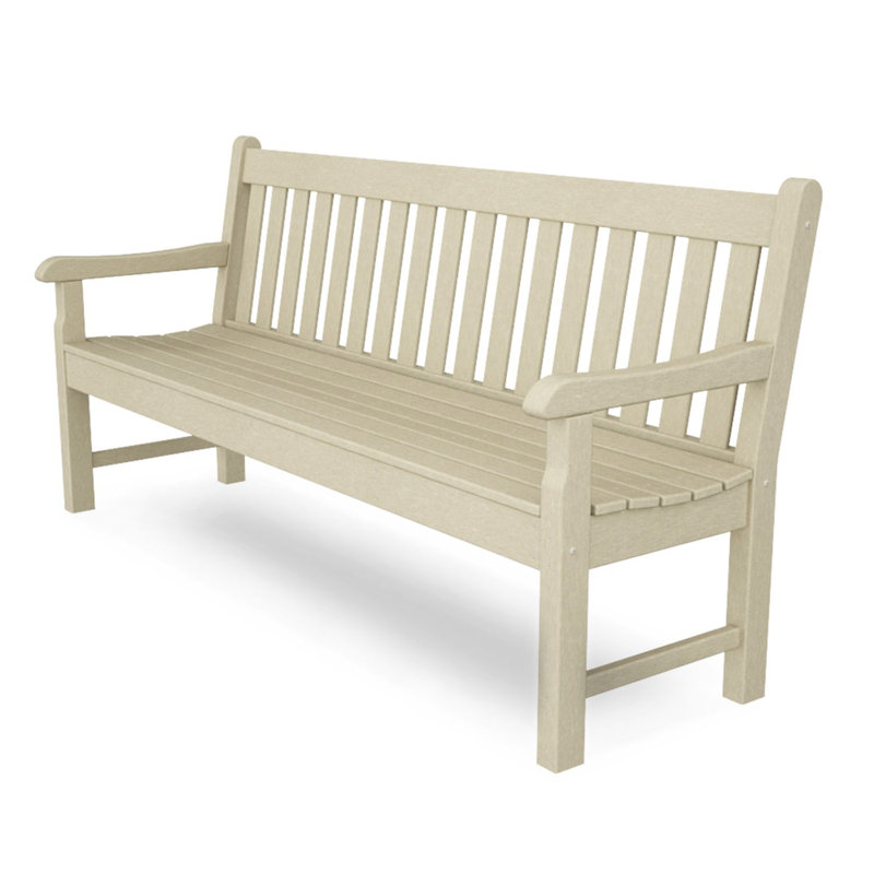 Banc POLYWOOD Rockford, Sable, H 35,25 po x l 72 po x P 24 po