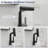3 Water Flow Modes Lavatory Faucet With Temperature Display