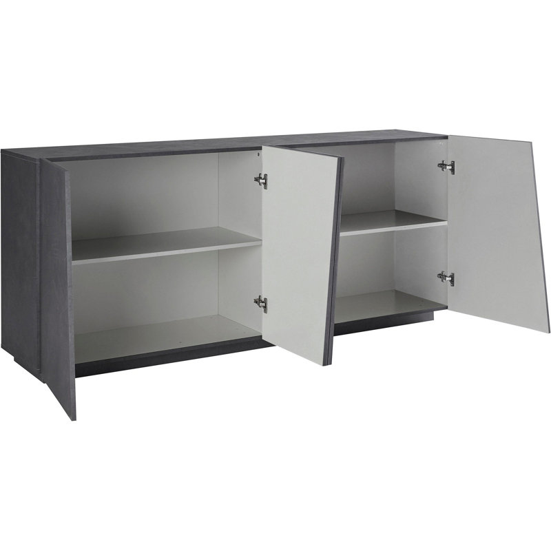 Bayonne 200cm Sideboard, Ardesia Grey