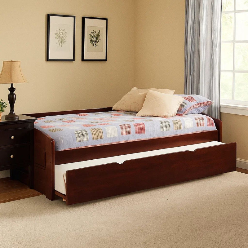 Durain Solid Wood Bed