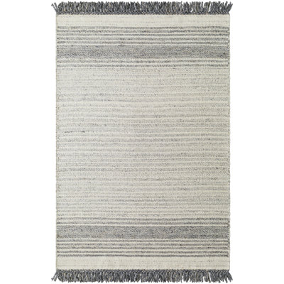 Sukie Flatweave Wool Striped Area Rug