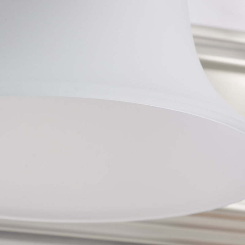 Éclairage pour meuble-lavabo en métal brossé 3 lumières Turcotte, 100 watts