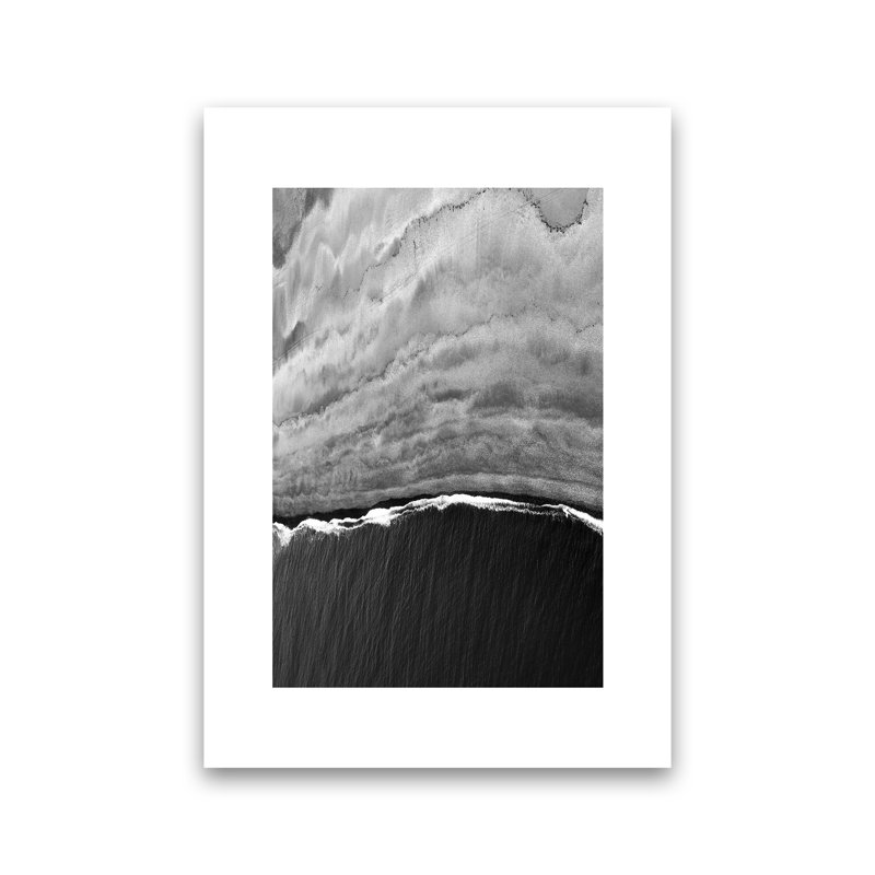 Black Ocean - Print, No Framed, 29.7cm H x 21cm W x 1cm D