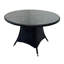 Baldwyn 4 - Person Patio Dining Set with Round Table , Cushions Included-358219392