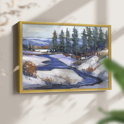 First Snow I -Framed Print - Restickable