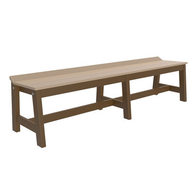 Banc de pique-nique en plastique café Cyron
