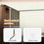 Brayden Studio 400 cm W x 200 cm D Polyester Retractable Door / Window Awning-1941159055