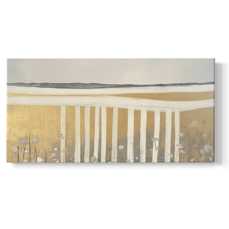 Toile tendue abstraite Seris 6 # Lxxxvii-Gallery, H 20 po x l 40 po
