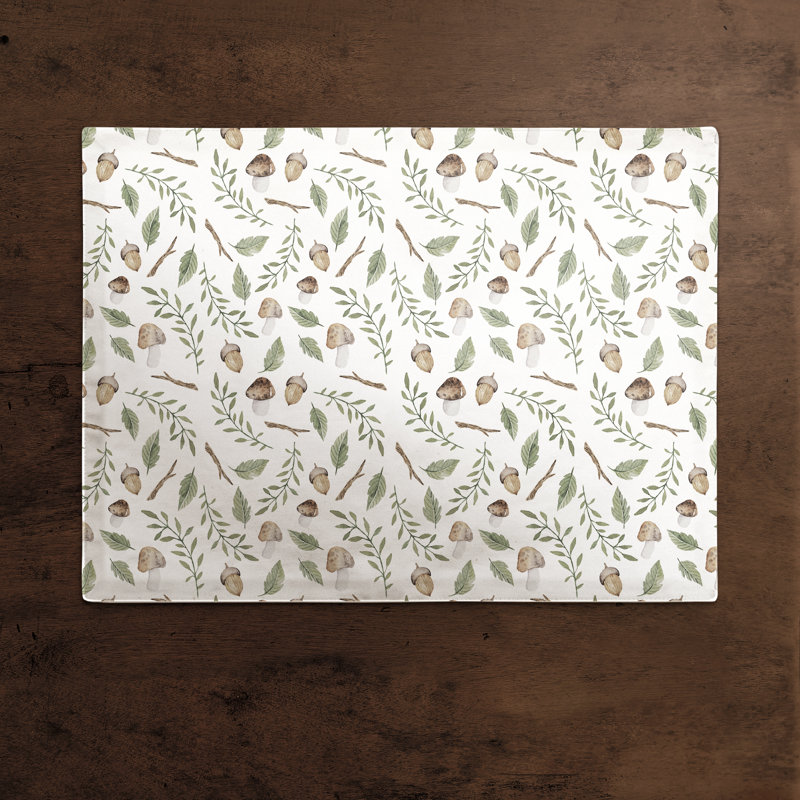 Mcdaniels Polyester Floral Rectangle Placemat
