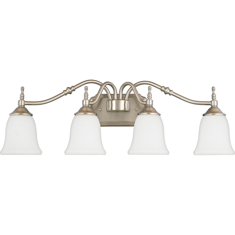 Niehoff Dimmable Vanity Light, Brushed Nickel