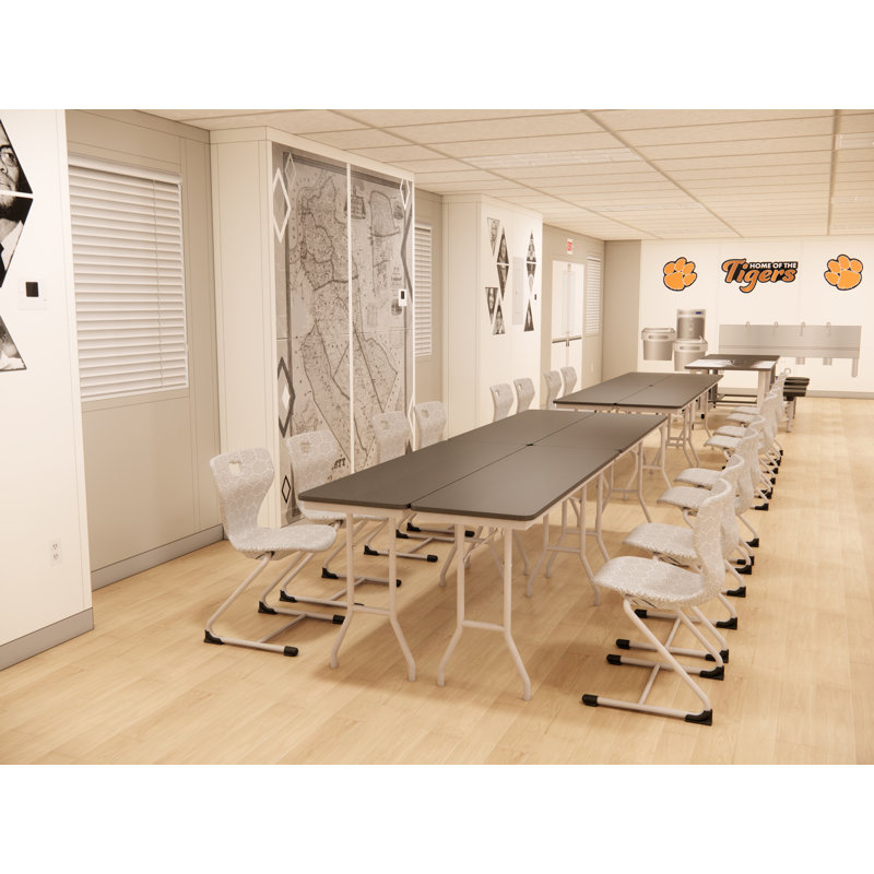 Dynalite™ Featherweight Heavy-Duty ABS Plastic Folding Tables, 29'' H x 60'' L x 18'' W