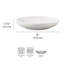 Mikasa Ciara Chip Resistan Pasta Bowls Set, 9-inch, White