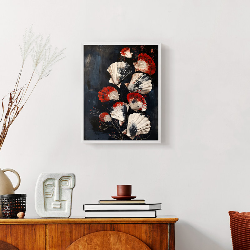 NAUTICAL Series CECXI - Impression encadrée de qualité supérieure - Prêt à être accroché - Aucun clou requis, Blanc