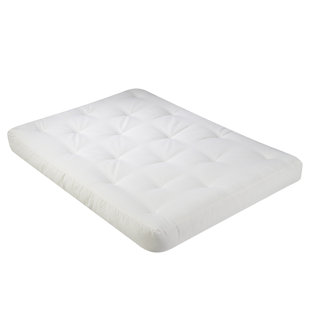 Matelas de futon en mousse viscoélastique châtaignier