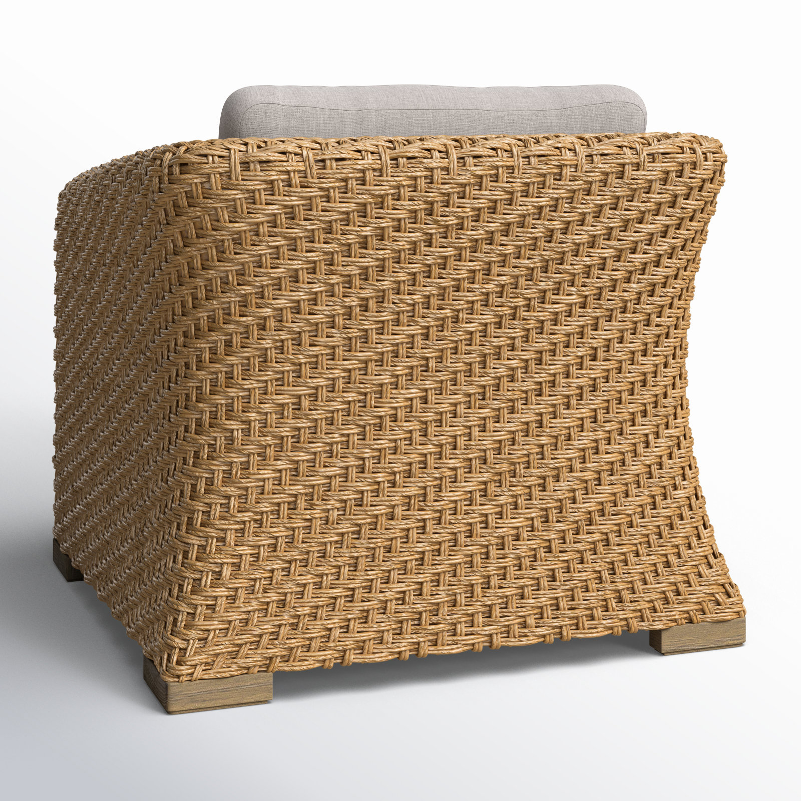 Edicott Premium All-Weather Wicker Outdoor Lounge Chair