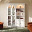 Vitrine arquée 86,6 "H x 63"