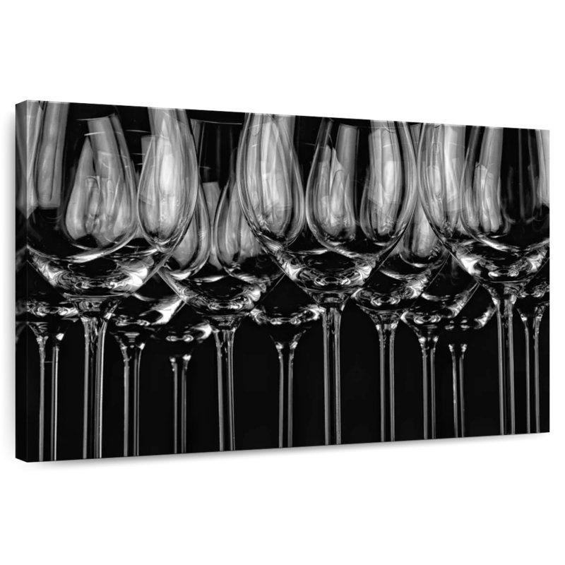 Senne Wine Glasses, 30" H x 45" W
