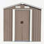 Remise de garage en métal l 6 pi x P 4 pi-87095349