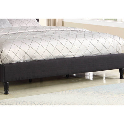 Annaline Upholstered Wingback Bed