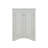 Triangle Bathroom Floor Storage Cabinet With 3 Adjustable Storage Shelves-565722624