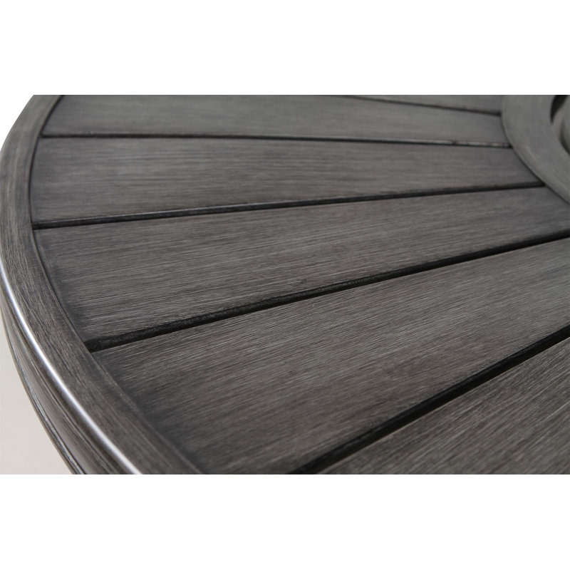Table de foyer d'extérieur au propane 25 H x 52 W, Brun