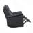 Leather Upholstered Swivel Glider Reclining Chair Luxury Living Room Furniture Comfort Chair 1Pc Plush Comfort-1553710990