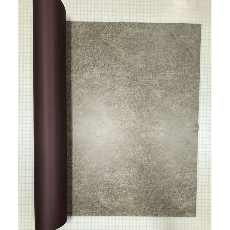 Tissu en similicuir Wooded River Silt, Brun