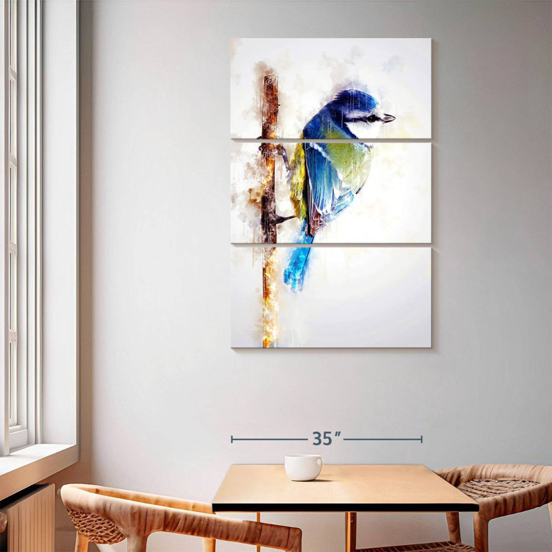 Brampt Bird On Twig, 65" H x 42" W