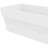 Finley Modern 24-in Recycled Plastic Indoor/Outdoor Rectangle Railing Planter-1803709010