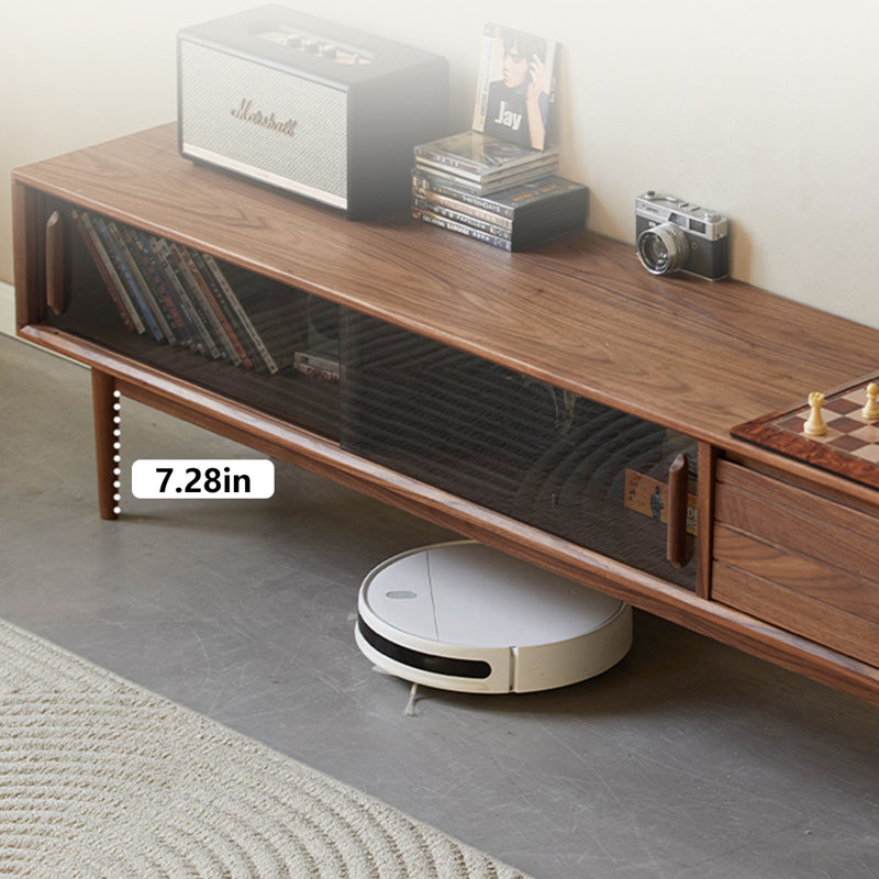 Meuble télé moderne et luxueux, 62.99"