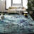 Hertzler Abstract Light Blue/Multi Rug-107694303