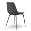 Chaise d'appoint rembourrée en similicuir Saairah-1989481882