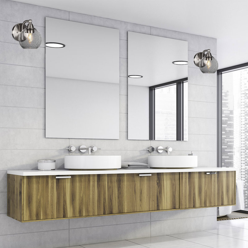 Ahern 1-Light Wall Sconce, Brushed Nickel