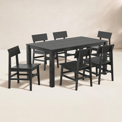 POLYWOOD® 64" Patio Dining Set
