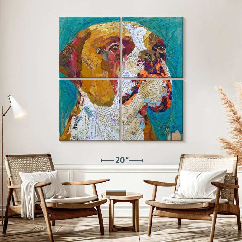 Brampt Beach Boxer, 57" H x 57" W