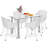 Batasi 4 - Person Four Leg Base Dining Set