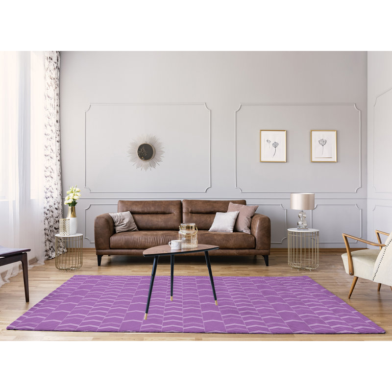 Chenille Chevron Indoor Rug, Rectangle 8' x 10'