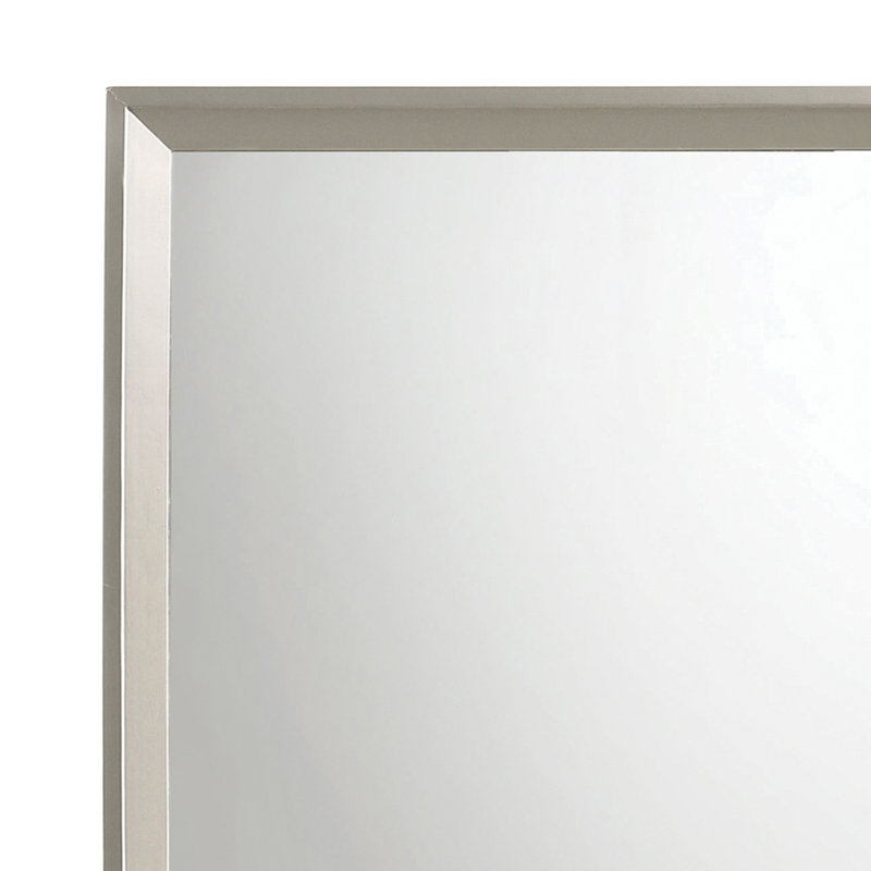 Miroir rectangulaire en métal Emyree