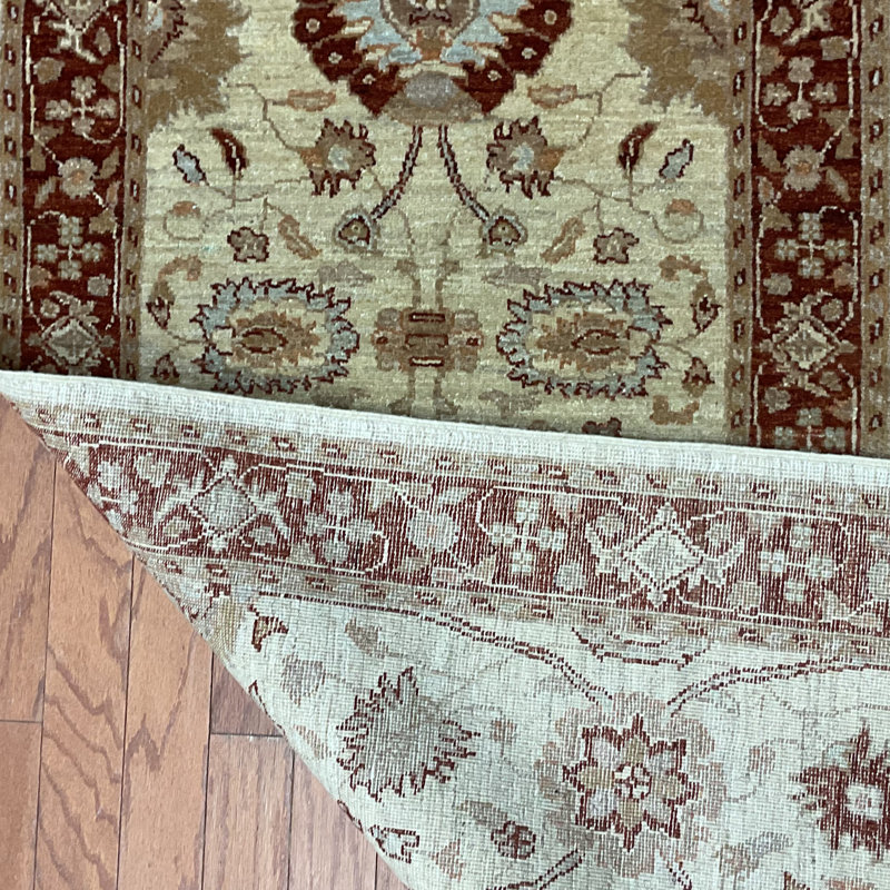  Handmade Oushak Wool Runner