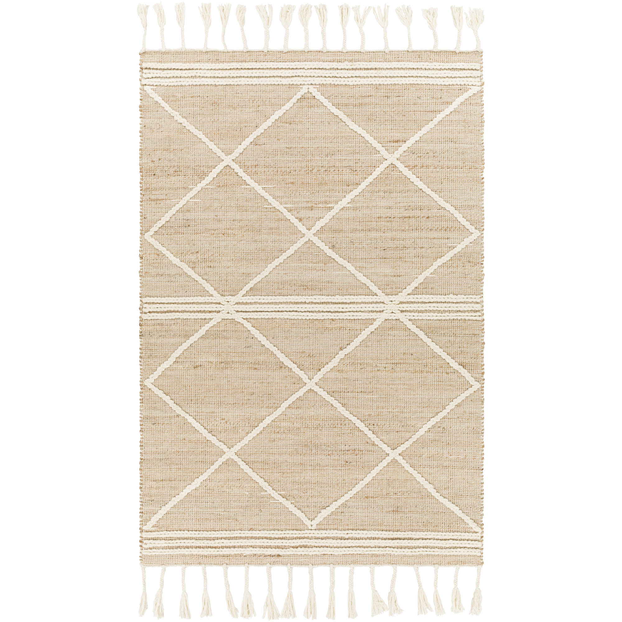 Asla Handmade Rug, Rectangle 8'10" x 12'