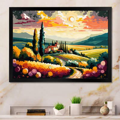 Maynord " Radiating Sun Over The Plains II "