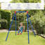 Michal Freeport Park Metal Swing Set with 1 Swing(s)