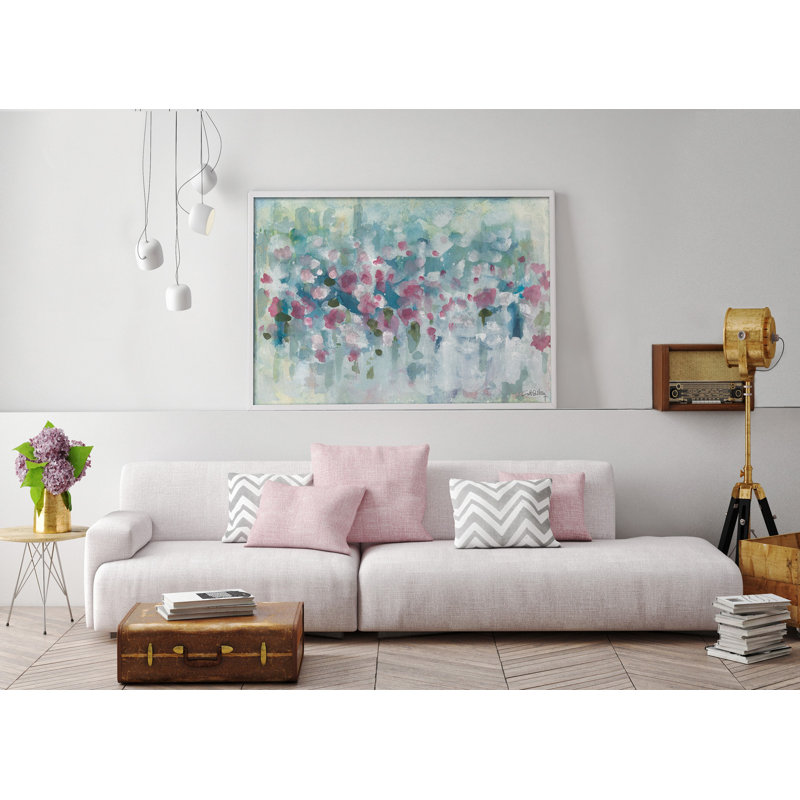 Poppy Field by Marta Castet-Bellocq - Single Picture Frame Painting, 62cm H x 92cm W x 3cm D