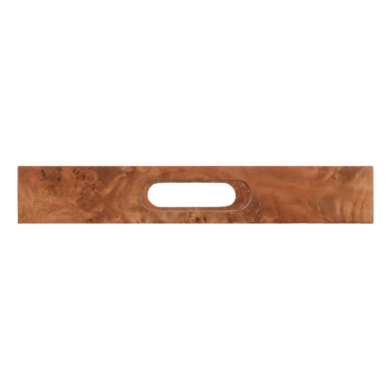 Wood Decorative Tray, 2.50" H x 12" W x 12" D
